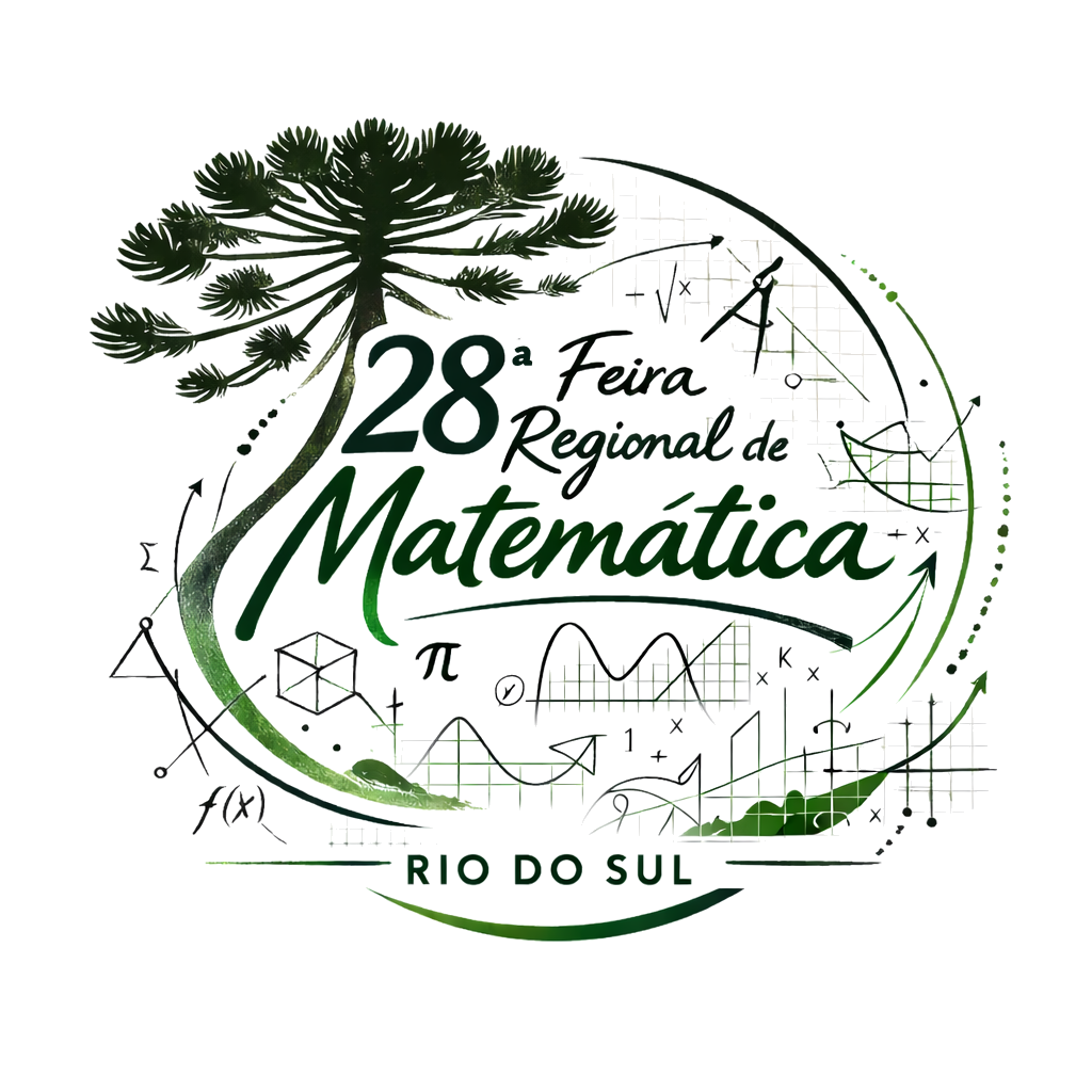 Banner da 28ª Feira Regional de Matemática - Rio do Sul